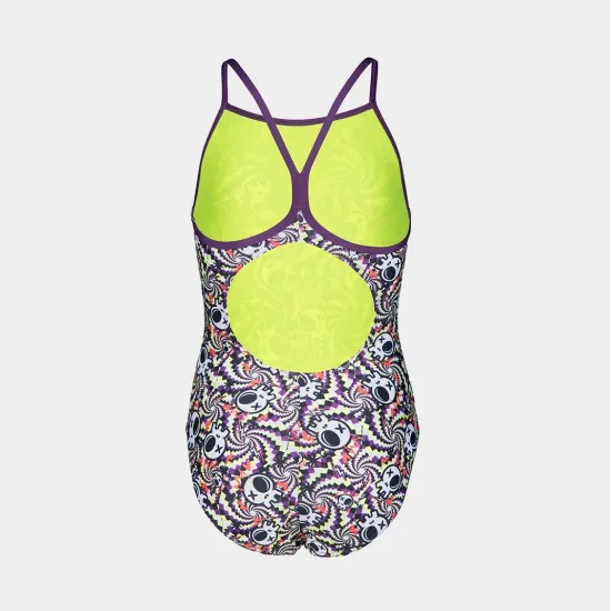 Купальник Arena Fun Skulls Swimsuit Lightdrop 010284-590