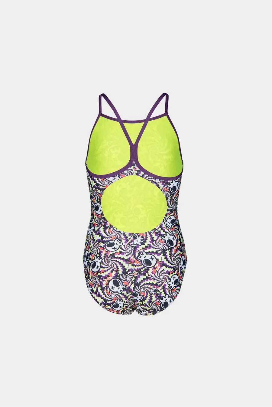 Купальник Arena Fun Skulls Swimsuit Lightdrop 010284-590