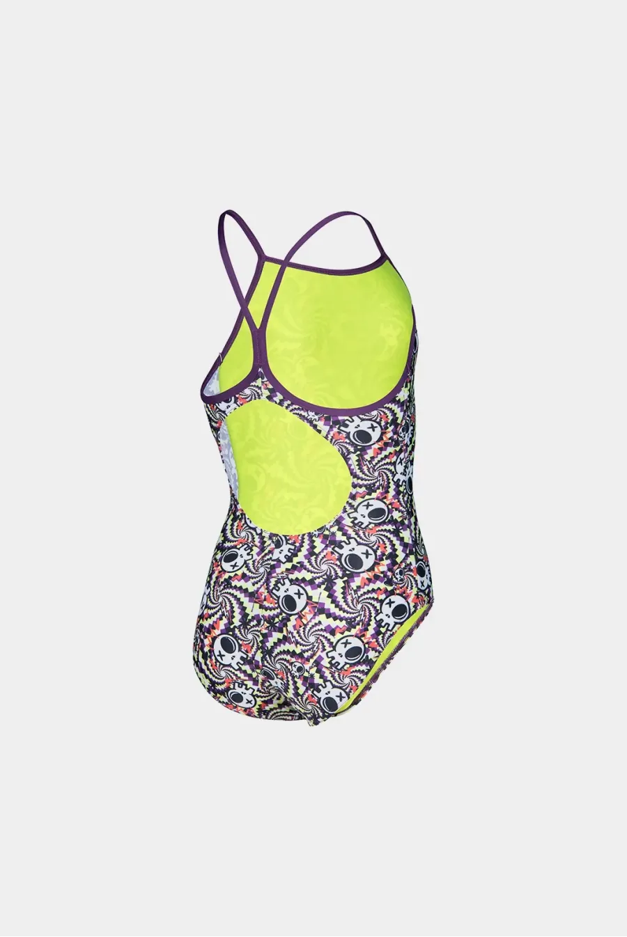 Купальник Arena Fun Skulls Swimsuit Lightdrop 010284-590