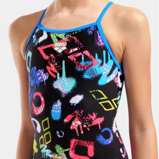 Купальник Arena Graffiti Swimsuit Light Drop B 010289-580