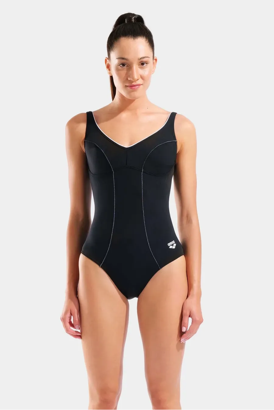 Купальник Arena Clip Back Swimsuit Solid B 010651-510