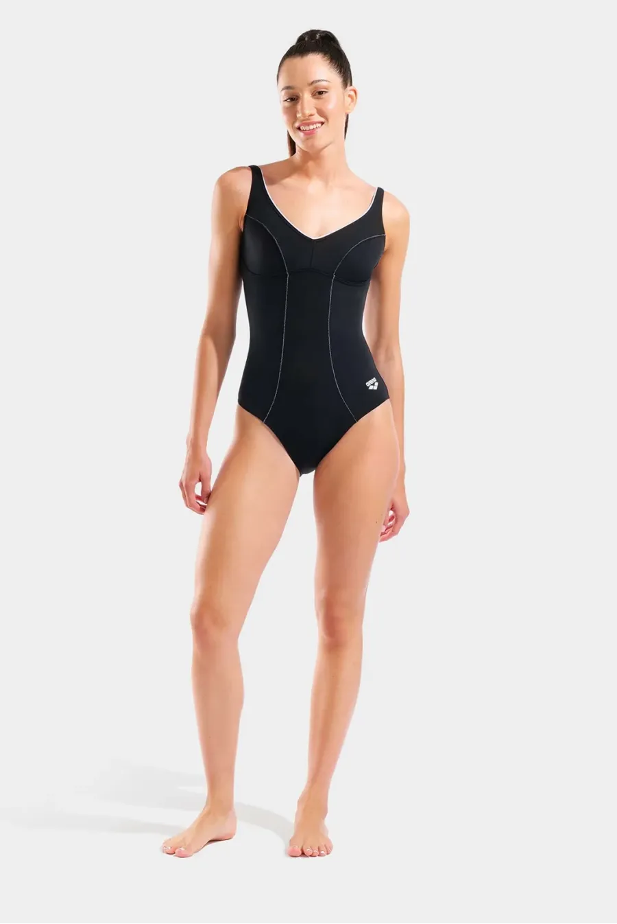 Купальник Arena Clip Back Swimsuit Solid B 010651-510