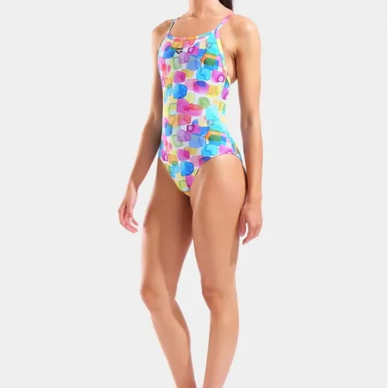 Купальник Arena Glass Swimsuit Lightdrop Back 010686-105