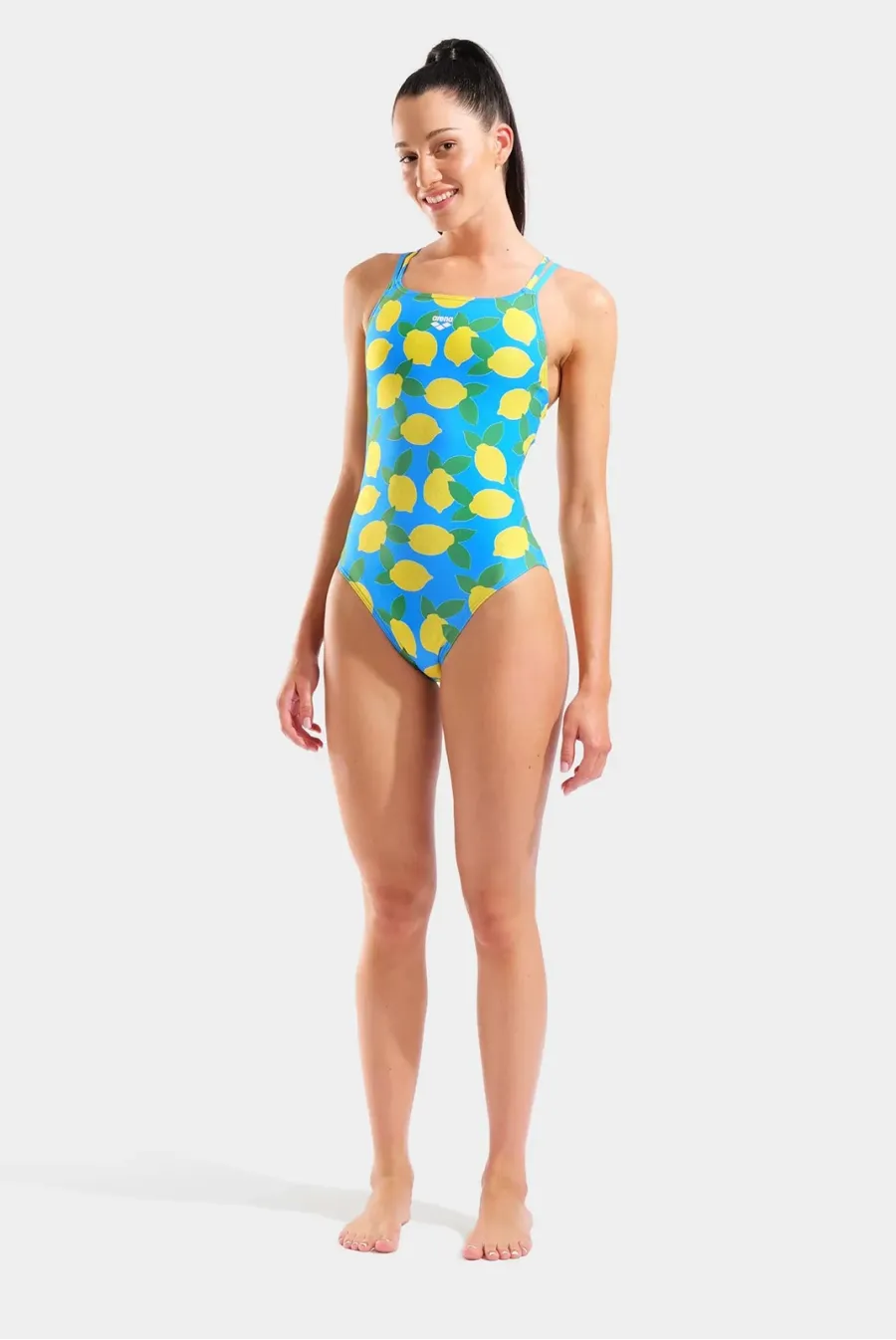 Купальник Arena Lemons Swimsuit Lace Plus Back 010704-858