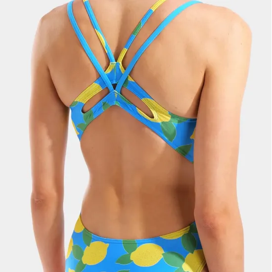 Купальник Arena Lemons Swimsuit Lace Plus Back 010704-858
