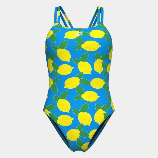 Купальник Arena Lemons Swimsuit Lace Plus Back 010704-858