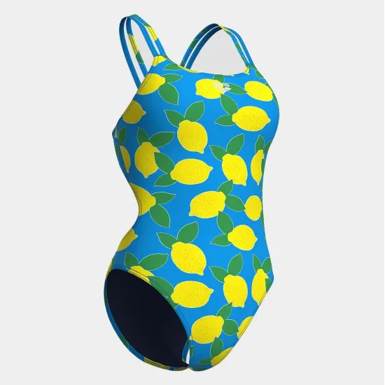 Купальник Arena Lemons Swimsuit Lace Plus Back 010704-858