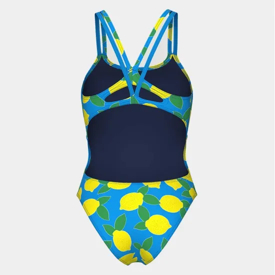 Купальник Arena Lemons Swimsuit Lace Plus Back 010704-858