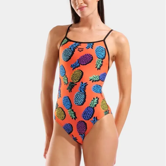 Купальник Arena Pineapples Swimsuit Tie Back 010706-350