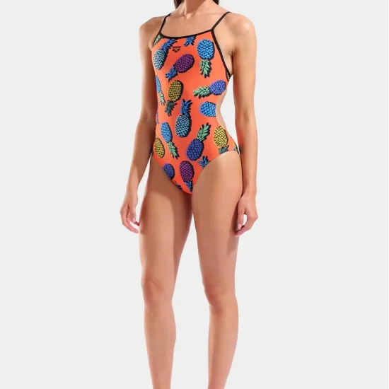Купальник Arena Pineapples Swimsuit Tie Back 010706-350