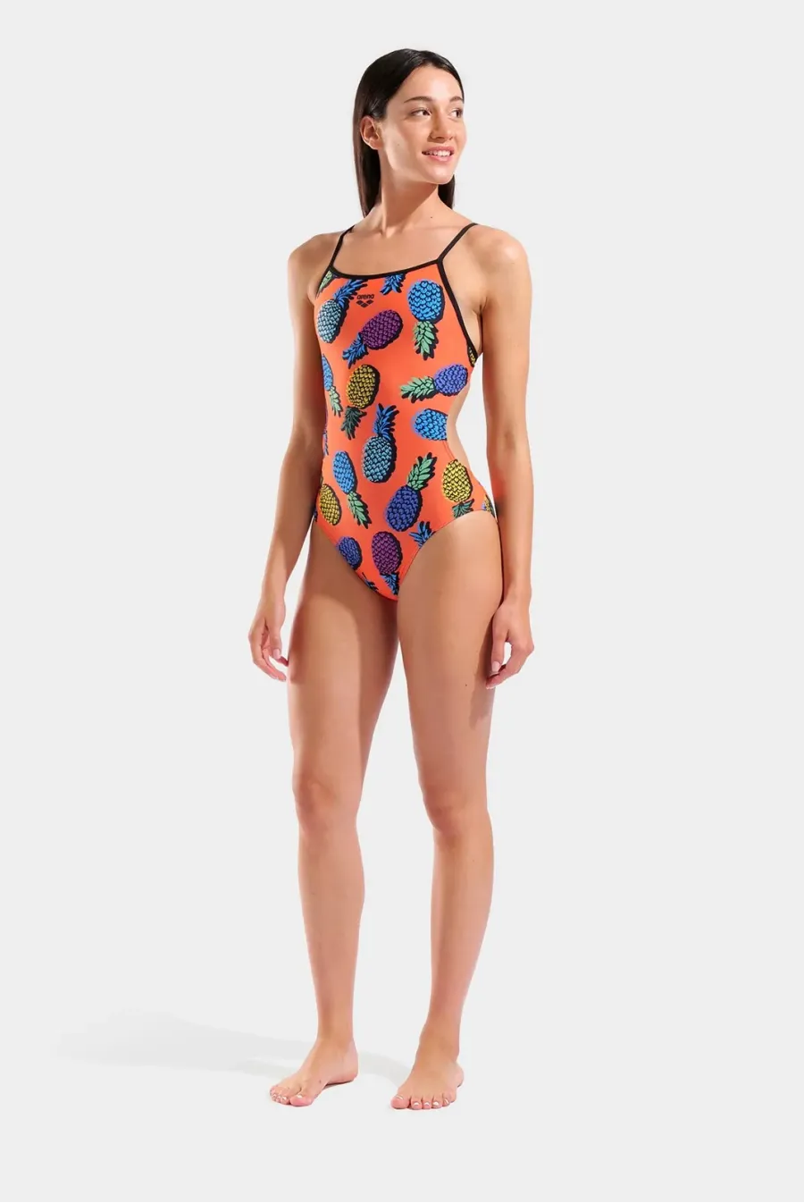 Купальник Arena Pineapples Swimsuit Tie Back 010706-350
