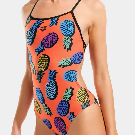 Купальник Arena Pineapples Swimsuit Tie Back 010706-350