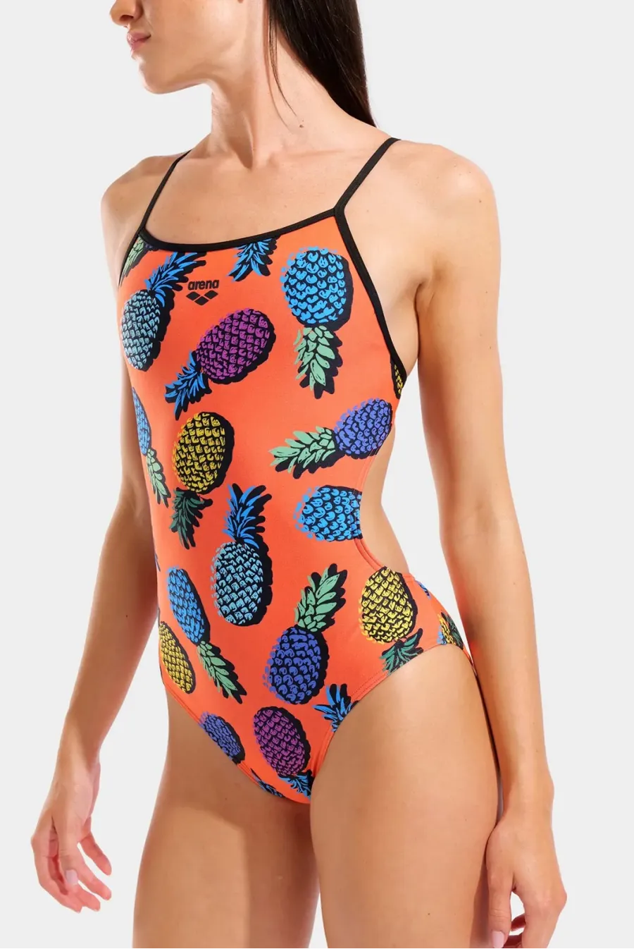 Купальник Arena Pineapples Swimsuit Tie Back 010706-350