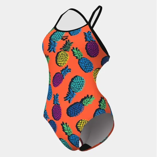 Купальник Arena Pineapples Swimsuit Tie Back 010706-350