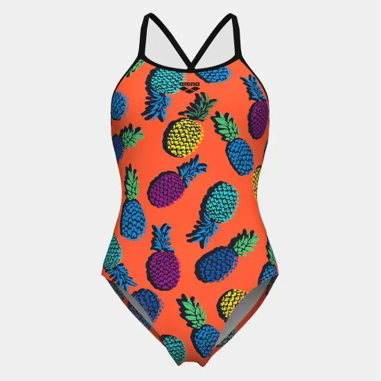 Купальник Arena Pineapples Swimsuit Tie Back 010706-350