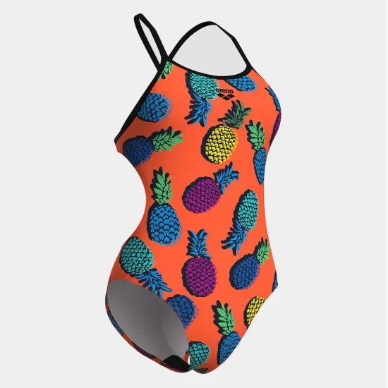 Купальник Arena Pineapples Swimsuit Tie Back 010706-350