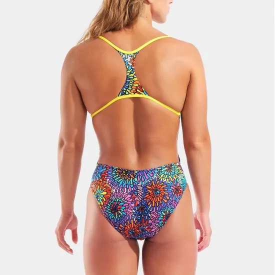 Купальник Arena Garden Print Booster Back 010721-530