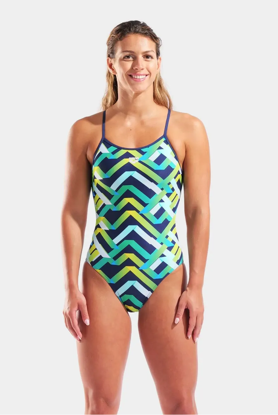 Купальник Arena Texture Swimsuit Tie Back 010730-750