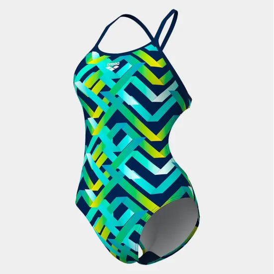 Купальник Arena Texture Swimsuit Tie Back 010730-750