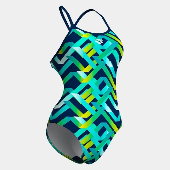 Купальник Arena Texture Swimsuit Tie Back 010730-750
