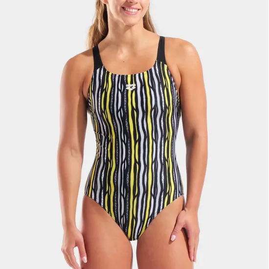 Купальник Arena Stripes Swimsuit Swim Pro Back 010741-590