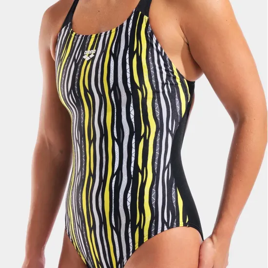 Купальник Arena Stripes Swimsuit Swim Pro Back 010741-590