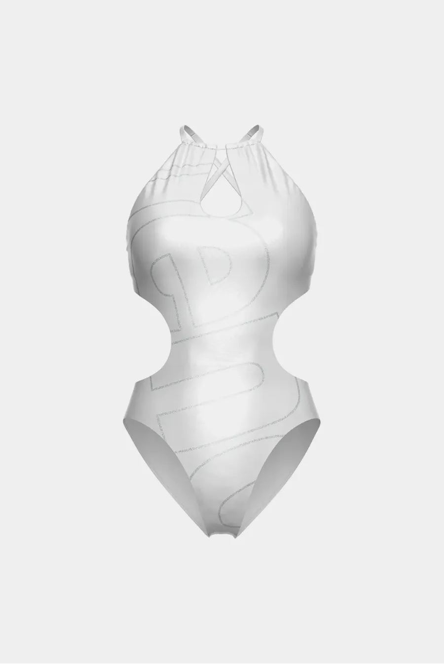 Купальник Arena Logotype Cutout Swimsuit 010842-100