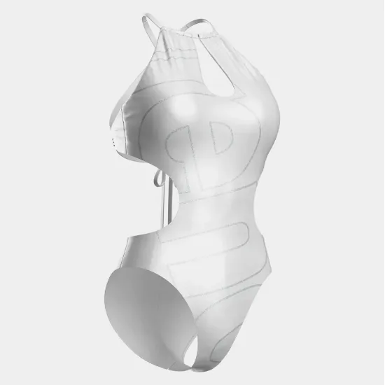 Купальник Arena Logotype Cutout Swimsuit 010842-100