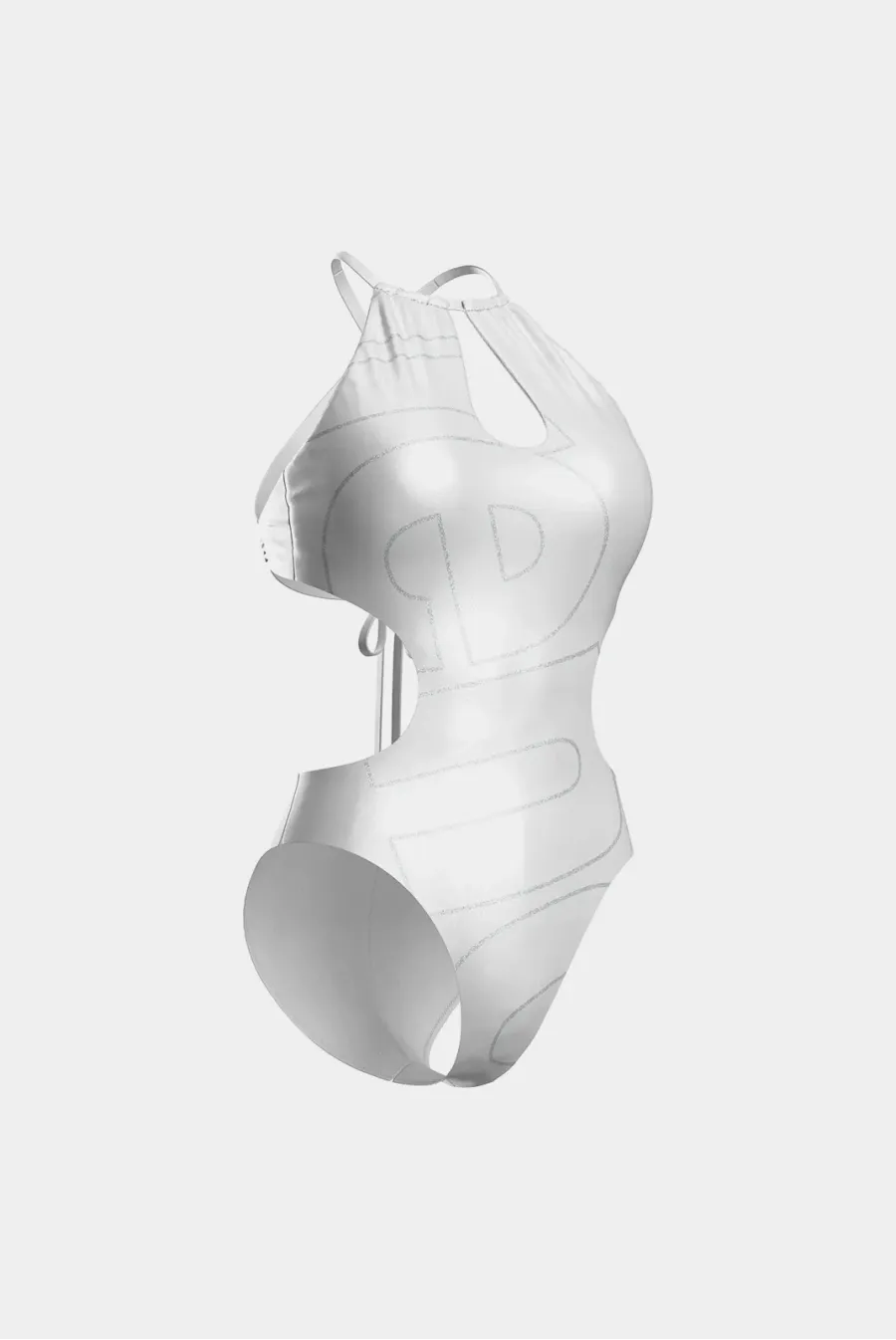Купальник Arena Logotype Cutout Swimsuit 010842-100