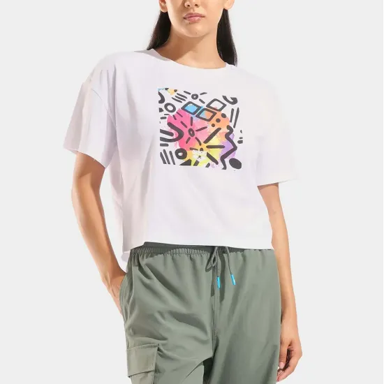 Футболка Arena Graffiti Crop Tee 010975-100