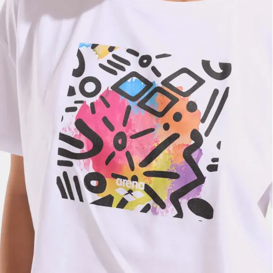 Футболка Arena Graffiti Crop Tee 010975-100