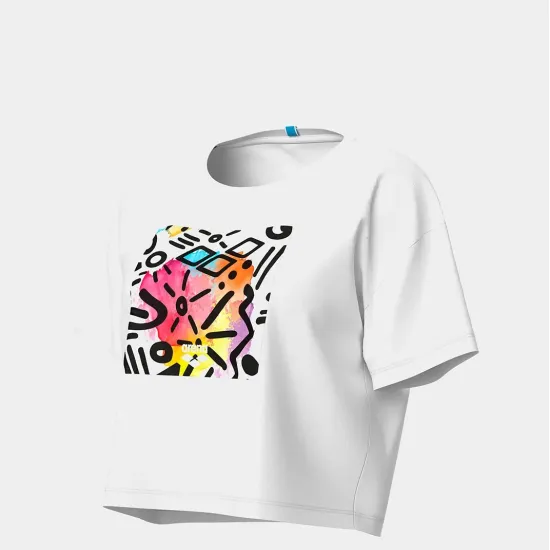 Футболка Arena Graffiti Crop Tee 010975-100
