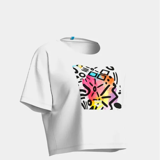 Футболка Arena Graffiti Crop Tee 010975-100