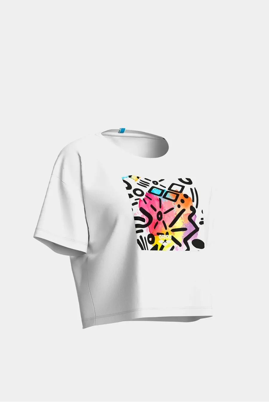 Футболка Arena Graffiti Crop Tee 010975-100