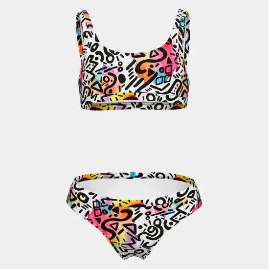 Купальник Arena Water Print Bikini Bralette 011031-150