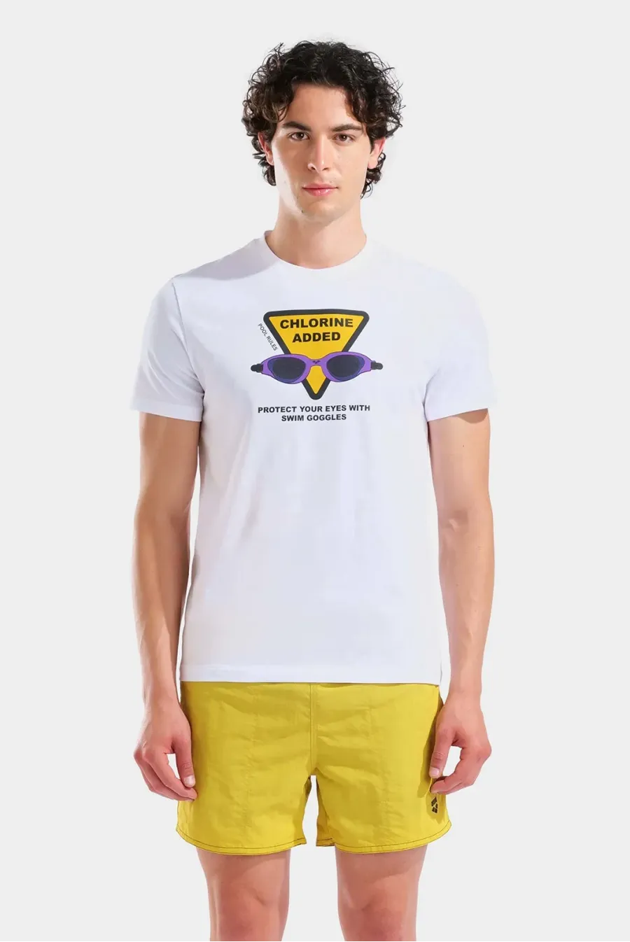 Футболка Arena Goggles Print T-shirt 011166-100