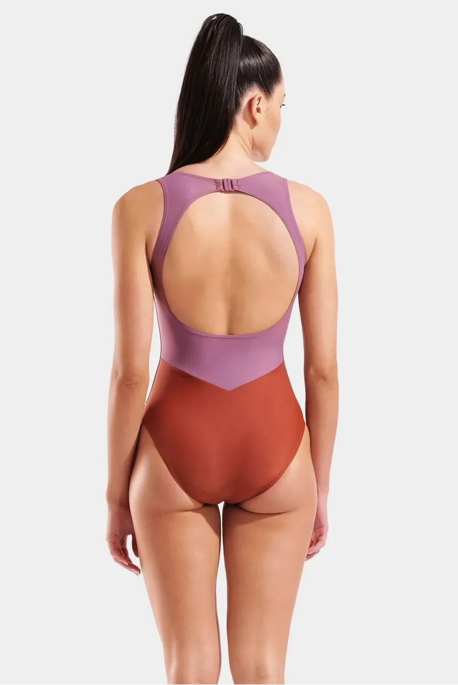 Купальник Arena Solid Swimsuit O Back 011319-409