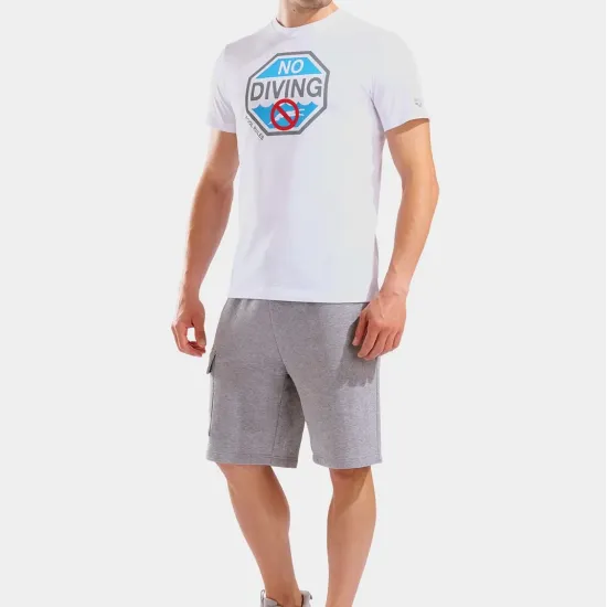 Футболка Arena No Diving Print T-shirt 011331-100