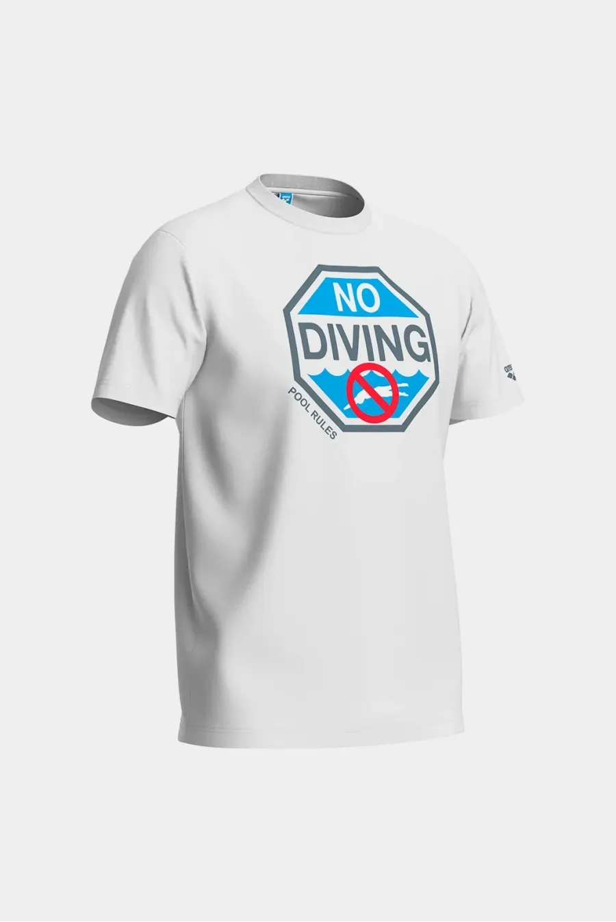 Футболка Arena No Diving Print T-shirt 011331-100
