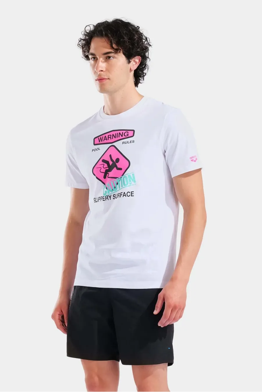 Футболка Arena Slippery Surface Print T-shir 011332-100