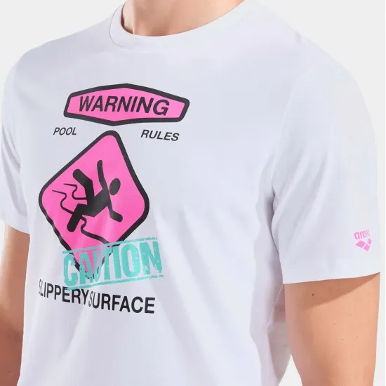 Футболка Arena Slippery Surface Print T-shir 011332-100