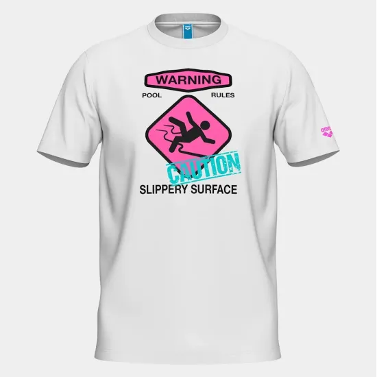 Футболка Arena Slippery Surface Print T-shir 011332-100