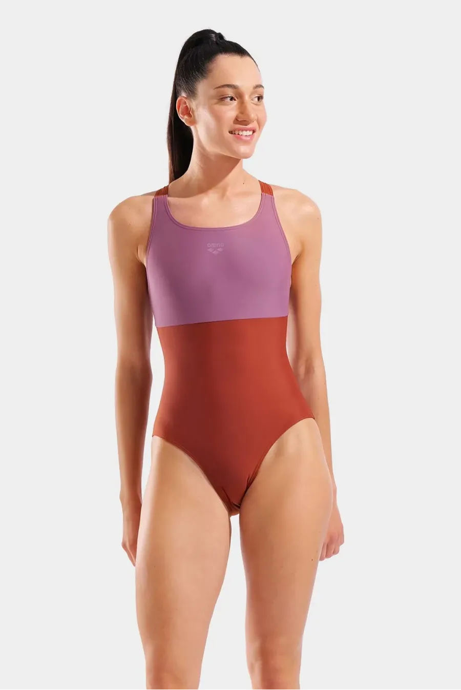 Купальник Arena Solid Swimsuit Racer Back 011414-409