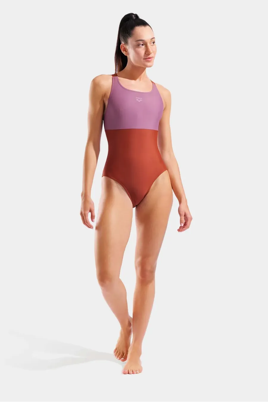 Купальник Arena Solid Swimsuit Racer Back 011414-409