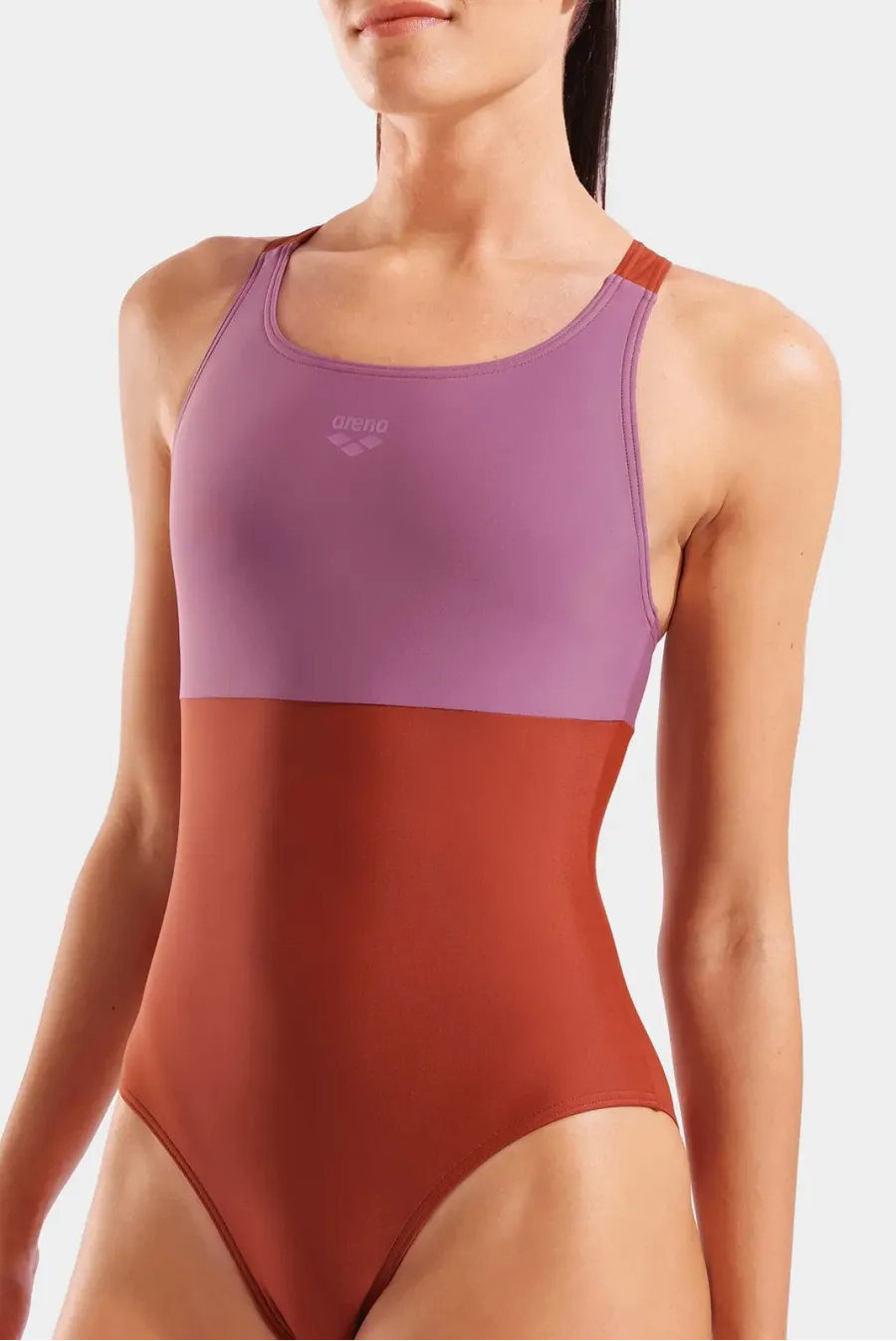 Купальник Arena Solid Swimsuit Racer Back 011414-409