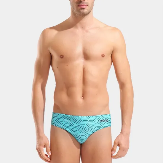 Плавки Arena Water Maze Allover Swim Briefs 011887-580