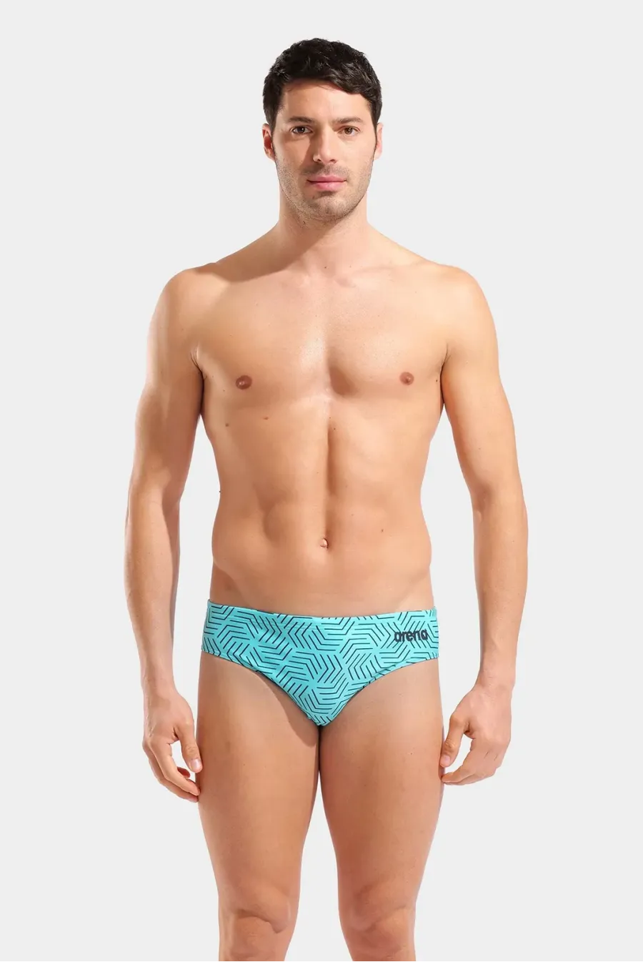 Плавки Arena Water Maze Allover Swim Briefs 011887-580