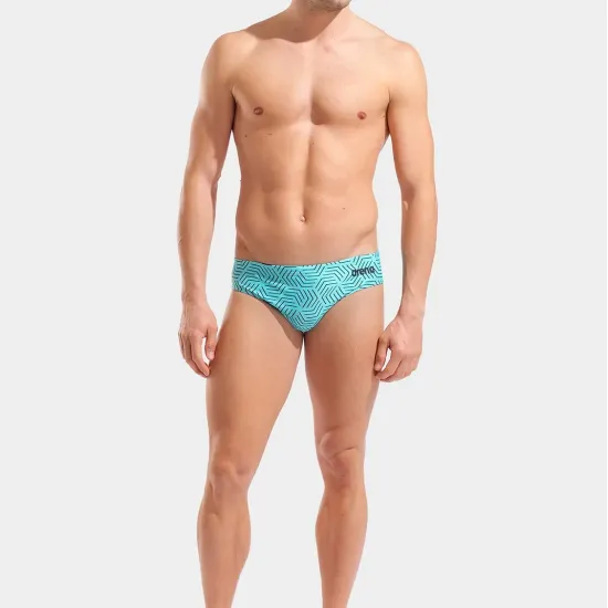 Плавки Arena Water Maze Allover Swim Briefs 011887-580
