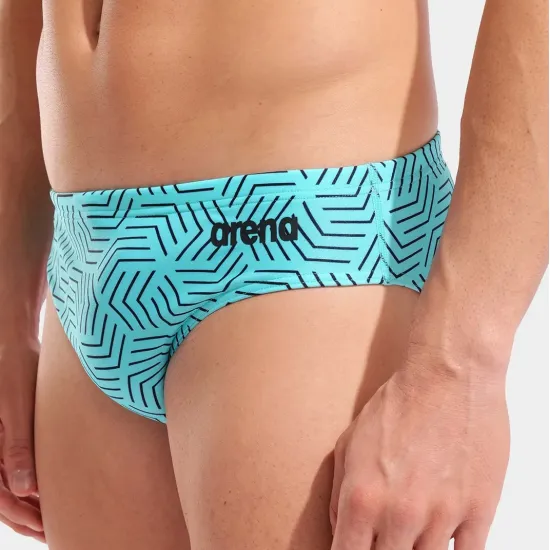 Плавки Arena Water Maze Allover Swim Briefs 011887-580