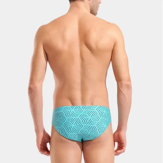 Плавки Arena Water Maze Allover Swim Briefs 011887-580